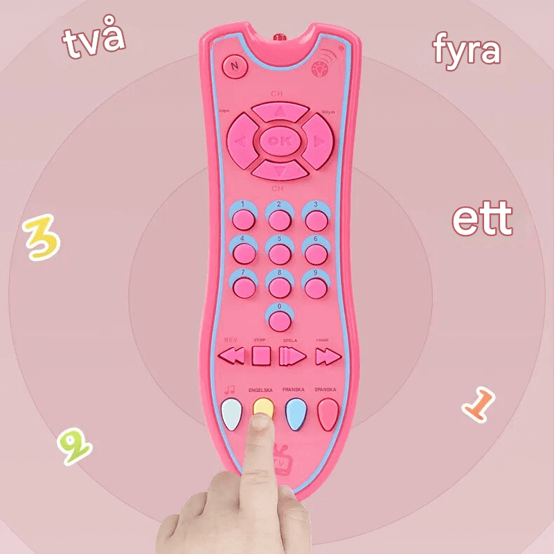 Muzikale TV-afstandsbediening voor baby's