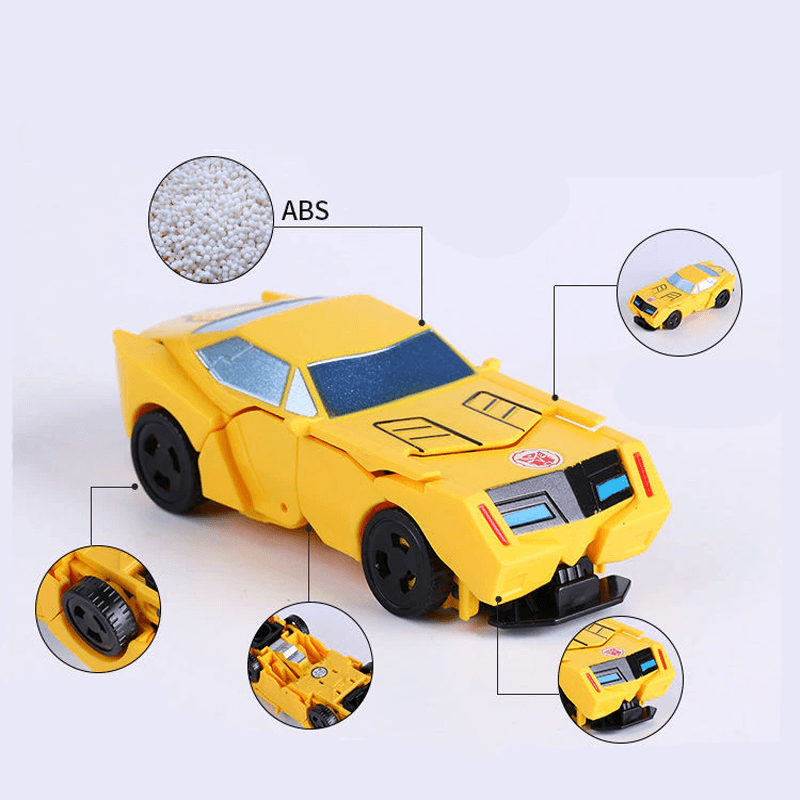 Dynamische transformerende robotauto - Optimus-speelgoed, 1-staps transformatie, robot & dinosaurus actiefiguur voor jongens