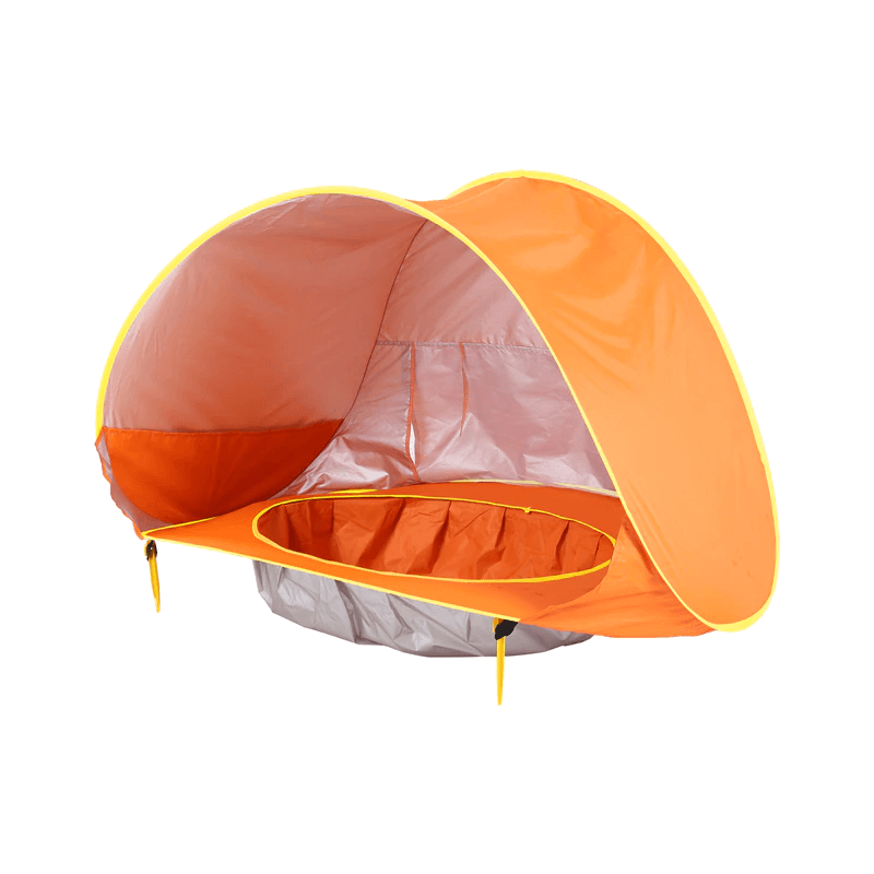 Pop-Up UV-tent met zwembad Strandtent Zonnetent