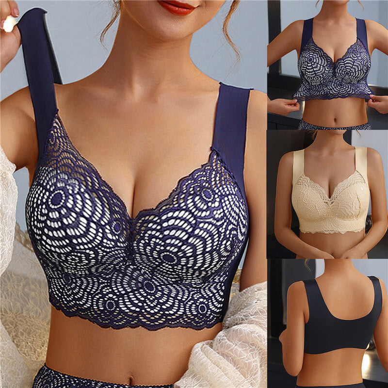 ComfortMax - Naadloze Damesbeha Plus Size M-5XL - Draadloze Minimiser - Push Up