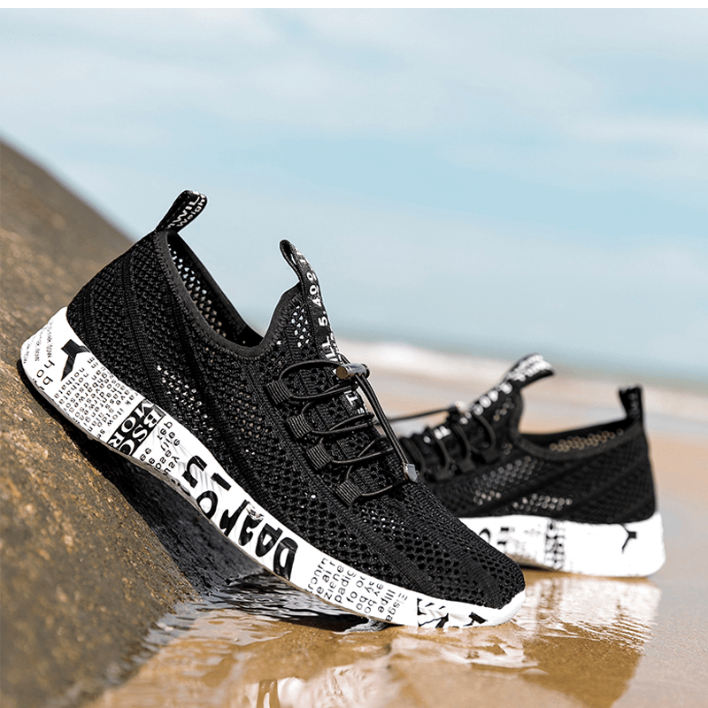 Ademende mesh schoenen