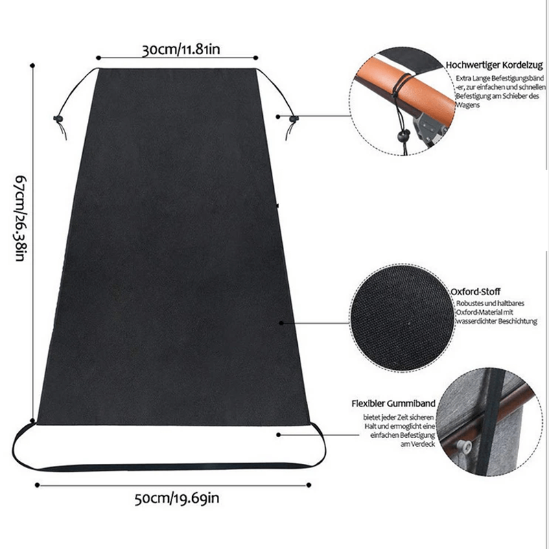 Kinderwagenbak met veiligheidsfunctie