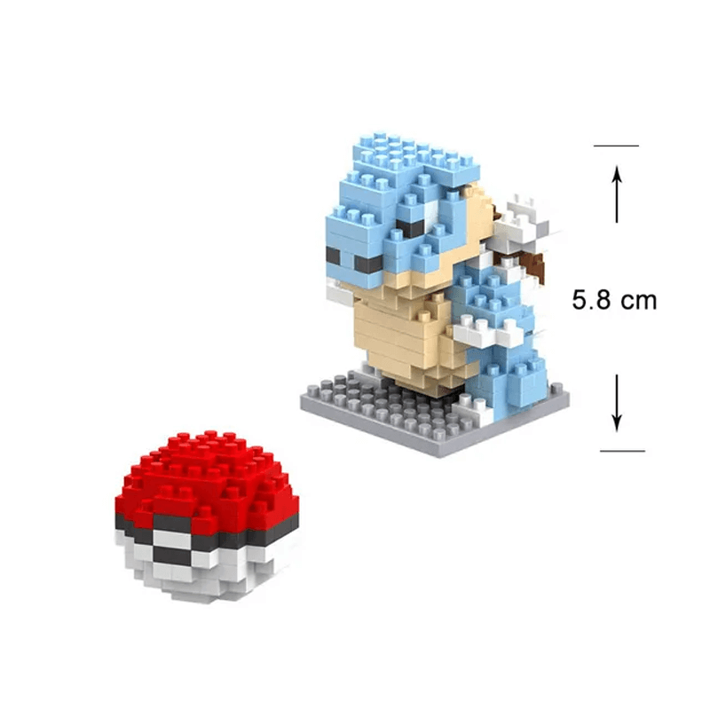 Poke Character Nanoblocks Anime Bouwstenen