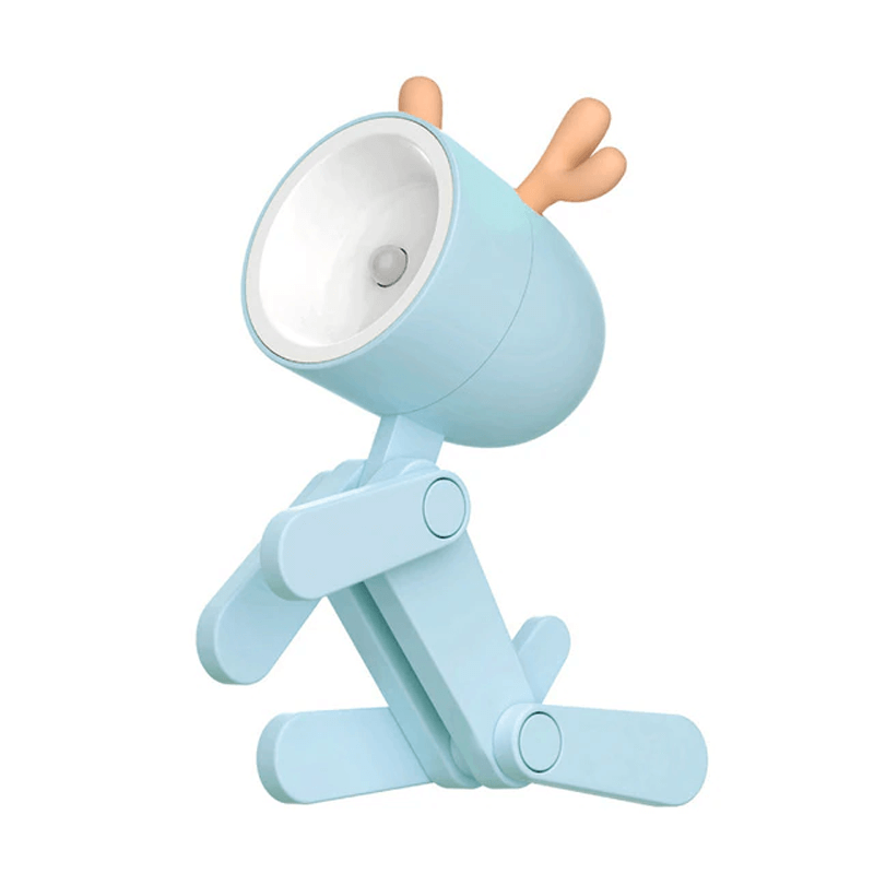 Mini Schattige Huisdierlamp - Verstelbare LED-bureaulamp, Decoratief Nachtlampje met Hertenontwerp, Perfect voor Kinderkamer en Bureau