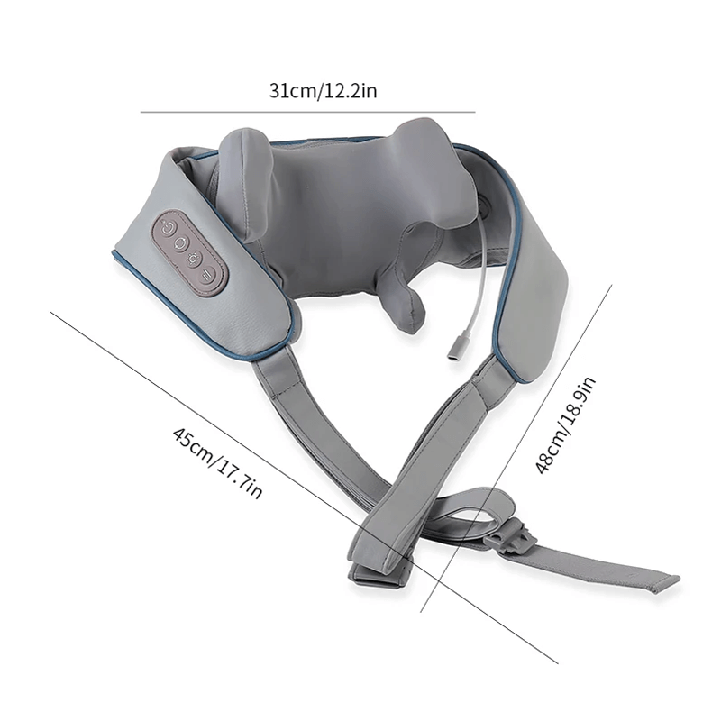 Draadloze nek- en schoudermasseur