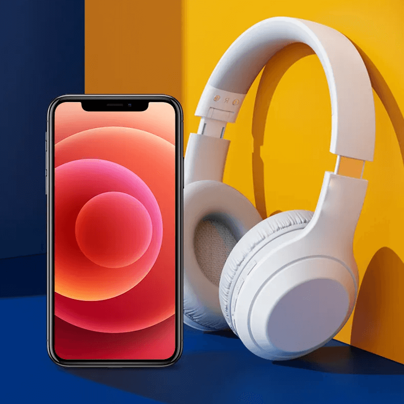 TH10 Draadloze Stereo Hoofdtelefoon 3D Audio Technologie HiFi Luidsprekers 12 uur Batterijduur - Kristalhelder Geluid