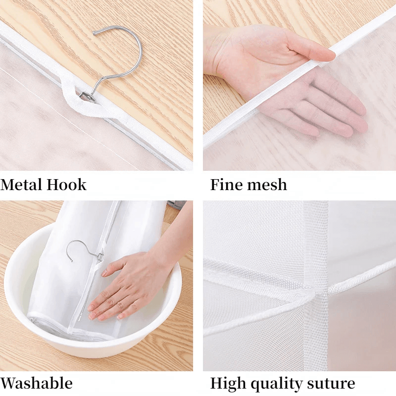 Hangende garderobe-organiser voor handtassen en schoenen