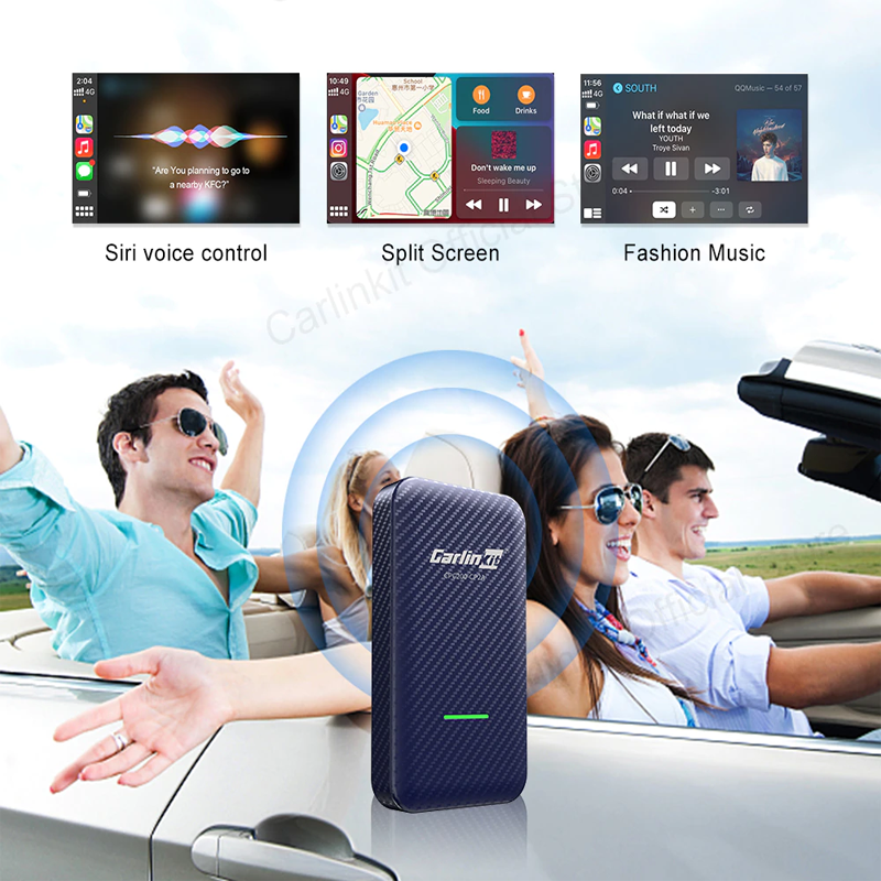 Draadloze CarPlay auto-adapter