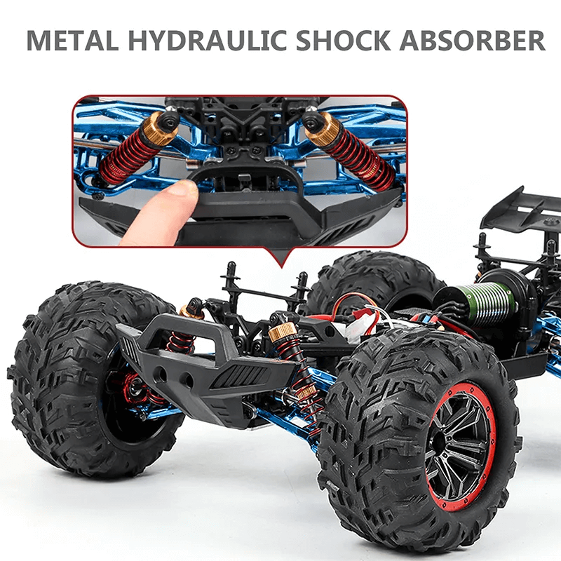 2.4G 4WD Brushless RC Car - Hoge snelheid Off-Road Racing voertuig met 80 km/h