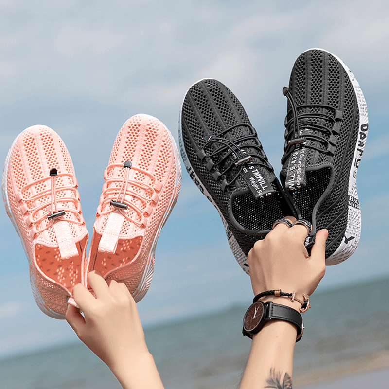 Ademende mesh schoenen