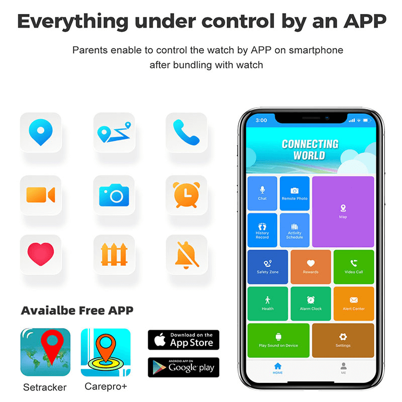 4G Smartwatch voor kinderen