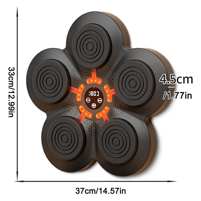 FlowPunch™ - Elektronische boksmat met muziek