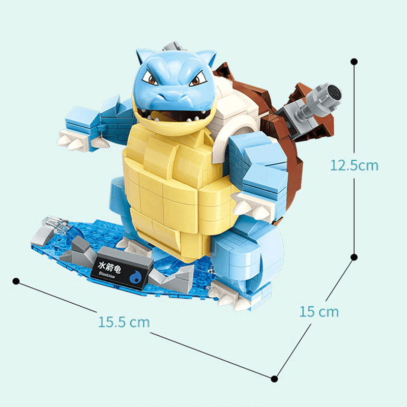 Poke actiefiguren en bouwstenen - Mega Construx