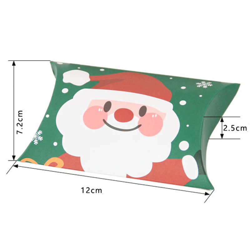 12st kerstzakjes Geschenktasjes voor kerstcadeaus - Voorgevouwen kerstcadeaus