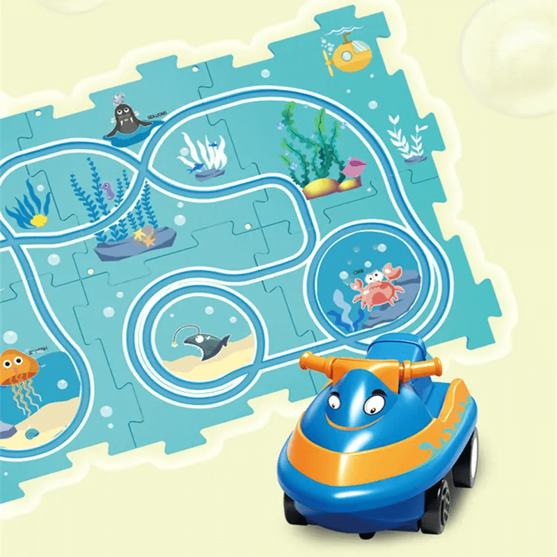 Veelzijdig Puzzel Spoorweg Speelgoed