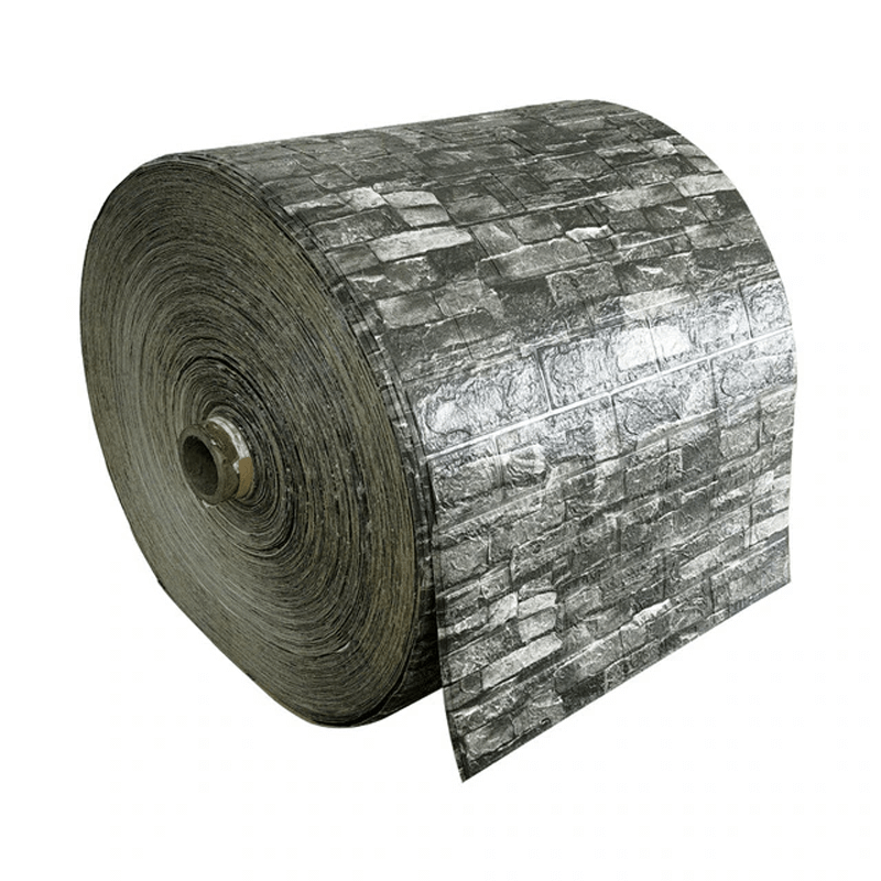 THOMAS - 3D Zacht Schuim Zelfklevend Behang Rol