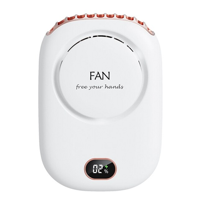Draagbare, hangende minihalsventilator 2000mAh