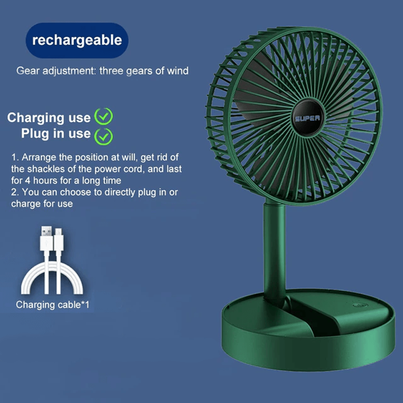 Inklapbare Telescopische Ventilator