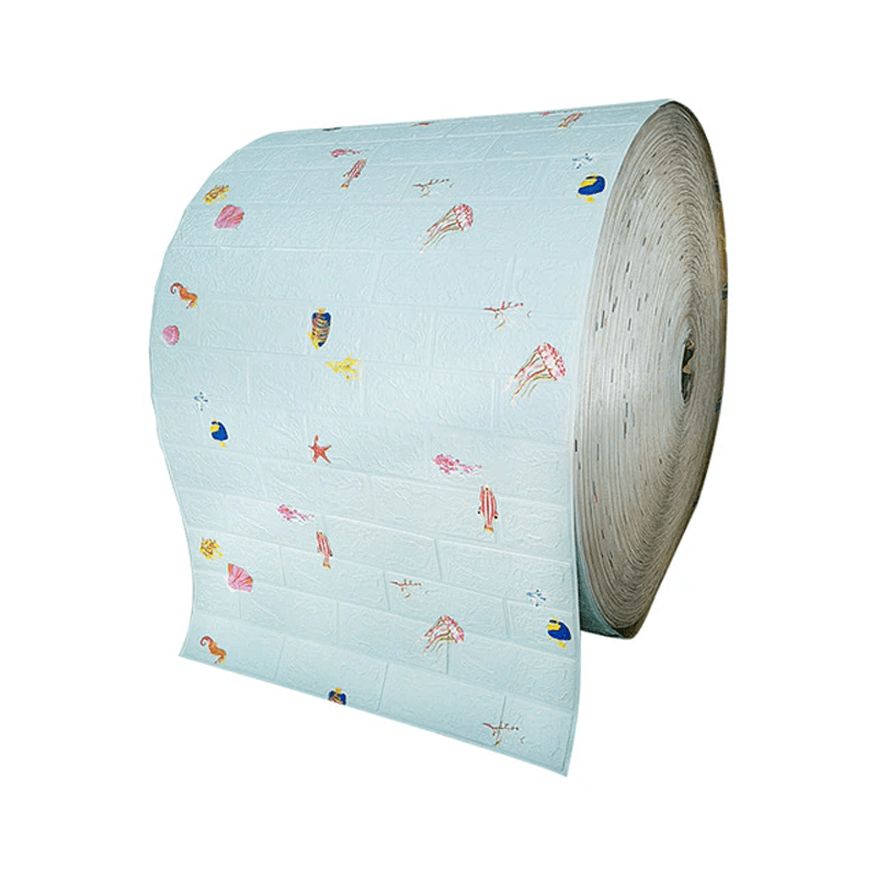 THOMAS - 3D Zacht Schuim Zelfklevend Behang Rol