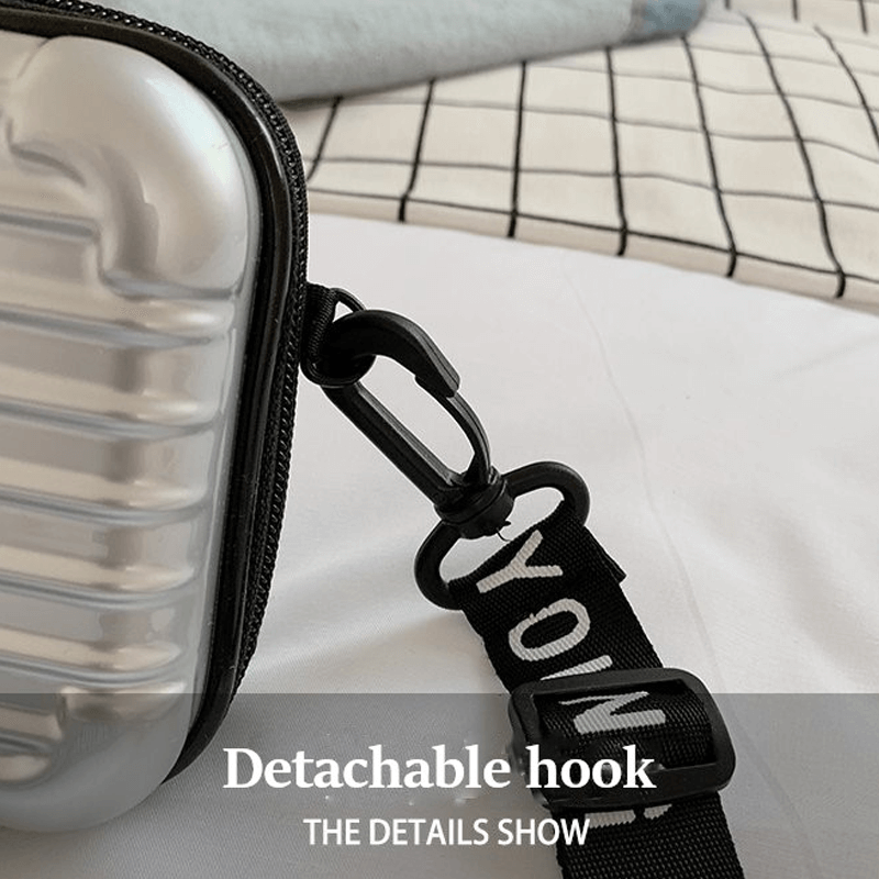 Op reistas geïnspireerde crossbody tas