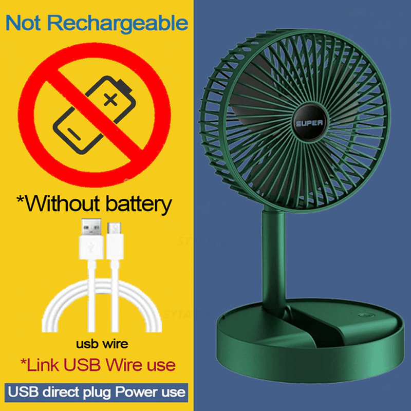 Inklapbare Telescopische Ventilator