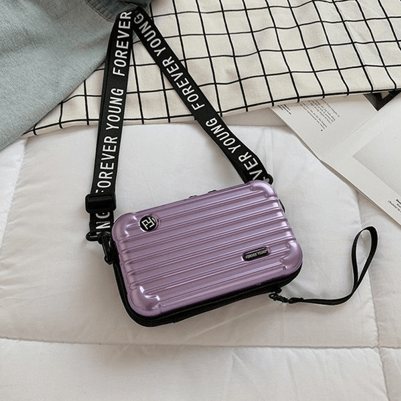 Op reistas geïnspireerde crossbody tas