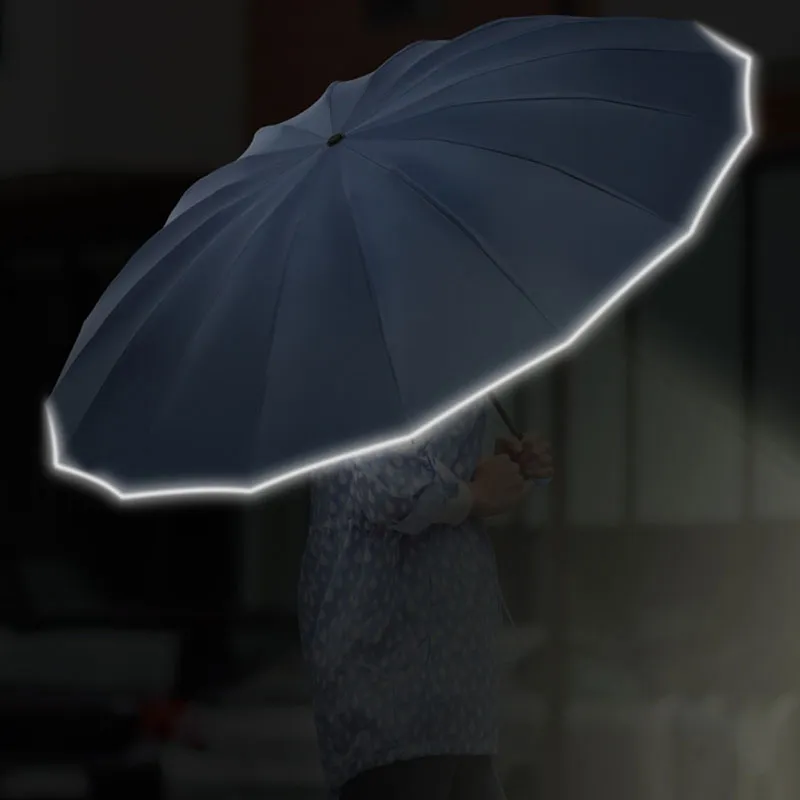 Opvouwbare paraplu met LED-zaklamp