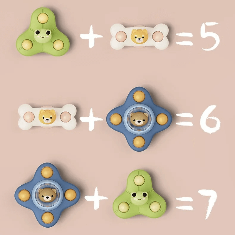 Baby sensorisch spinspeelgoed