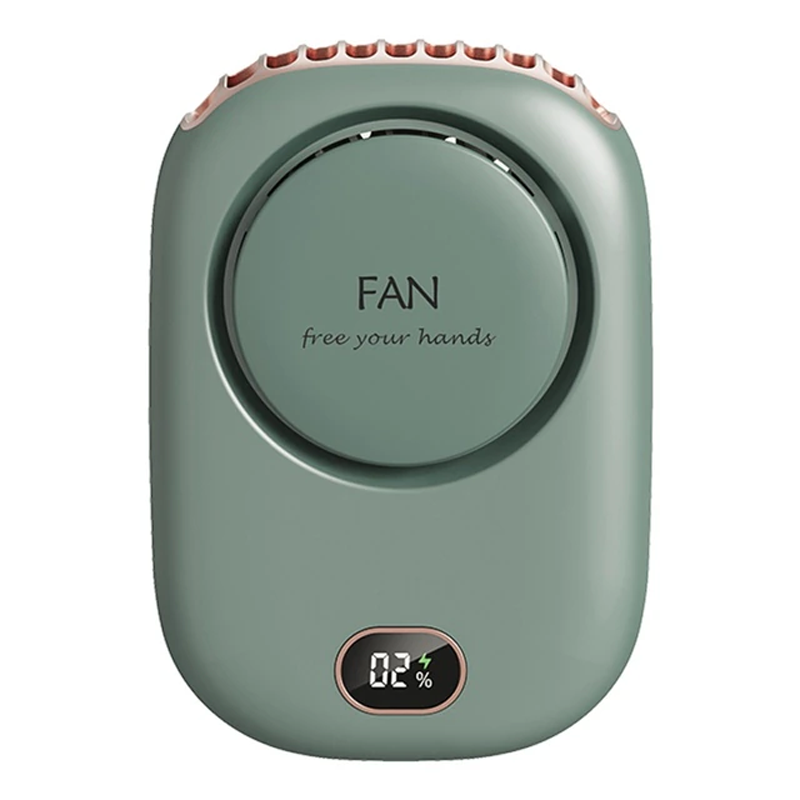 Draagbare, hangende minihalsventilator 2000mAh