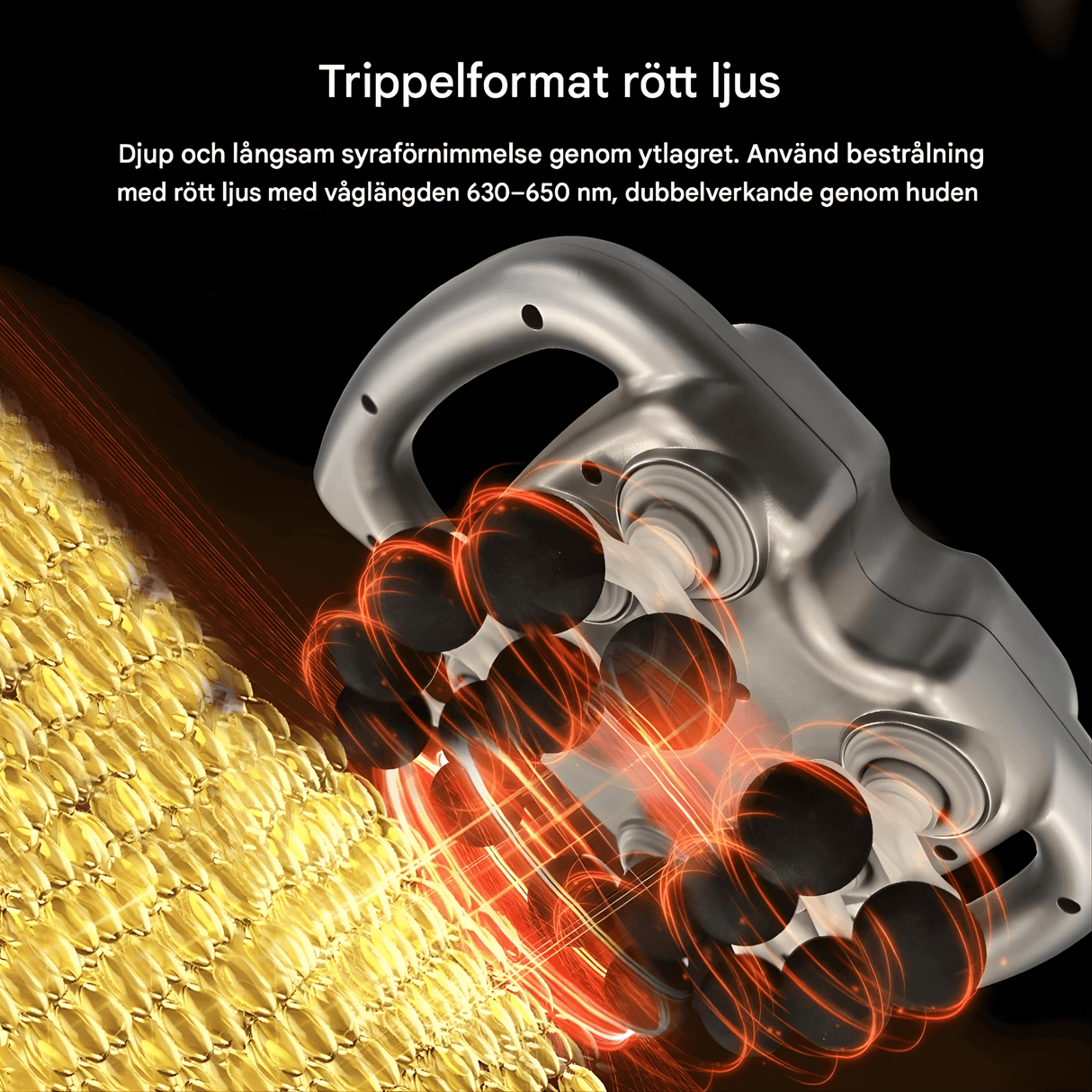 MyoRelief – Professionell Muskelmassagepistol med 16 Massagehuvuden & 9 Lägen för Djupare Återhämtning