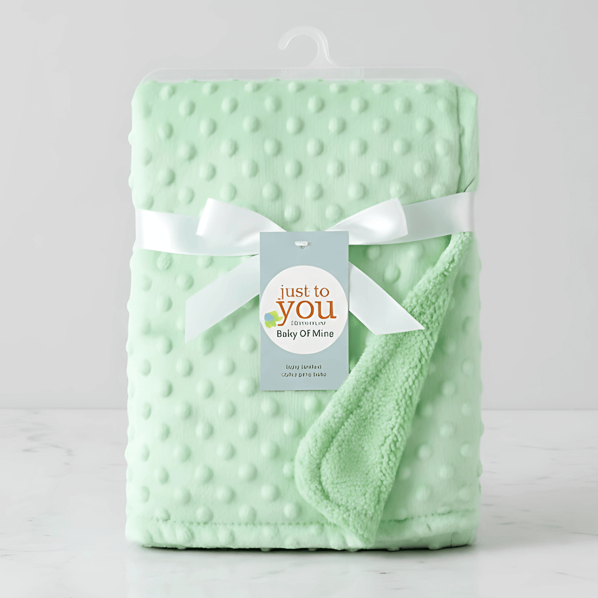 HushBlanket – Mjuk och Varm Babyfilt i Fleece med Termisk Effekt för Nyfödda och Småbarn