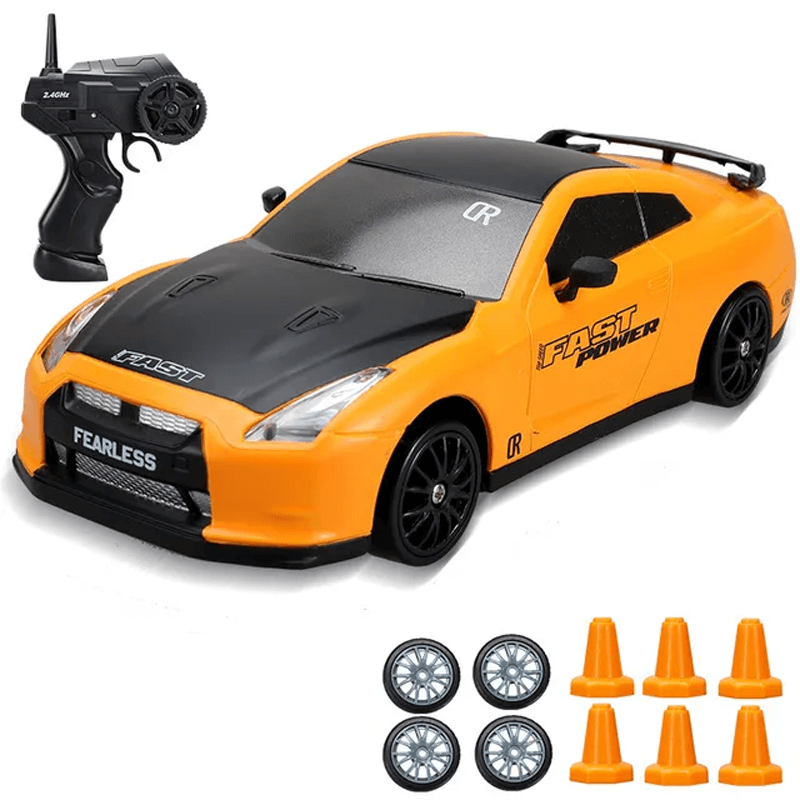 1:24 RC Drift Auto met Vierwielaandrijving - 15km/h Hoge Snelheid en Dynamisch Racen