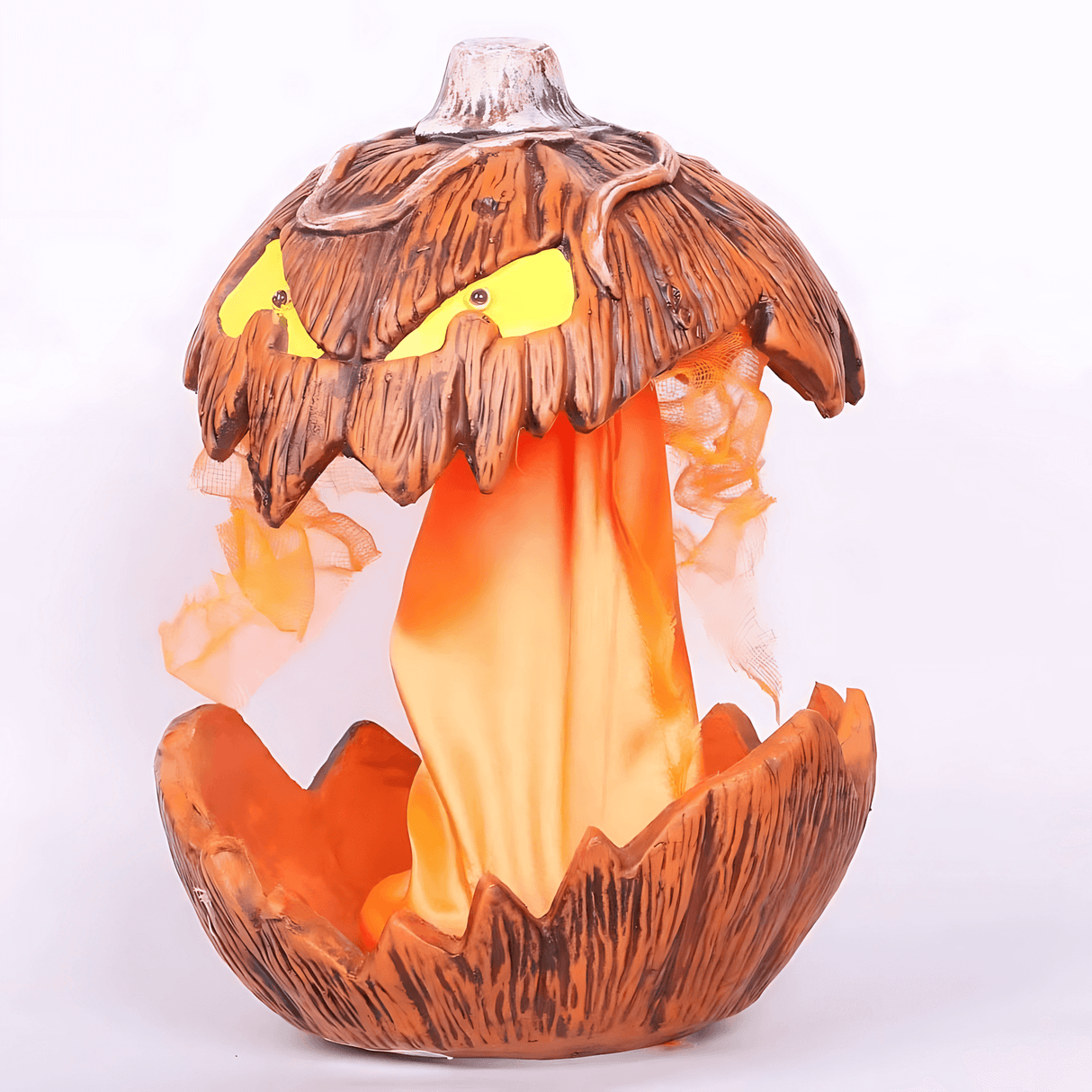 PumpkinFright – Animated Halloween Pumpa med LED-ögon & Ljudeffekter för Spökhus och Festdekoration