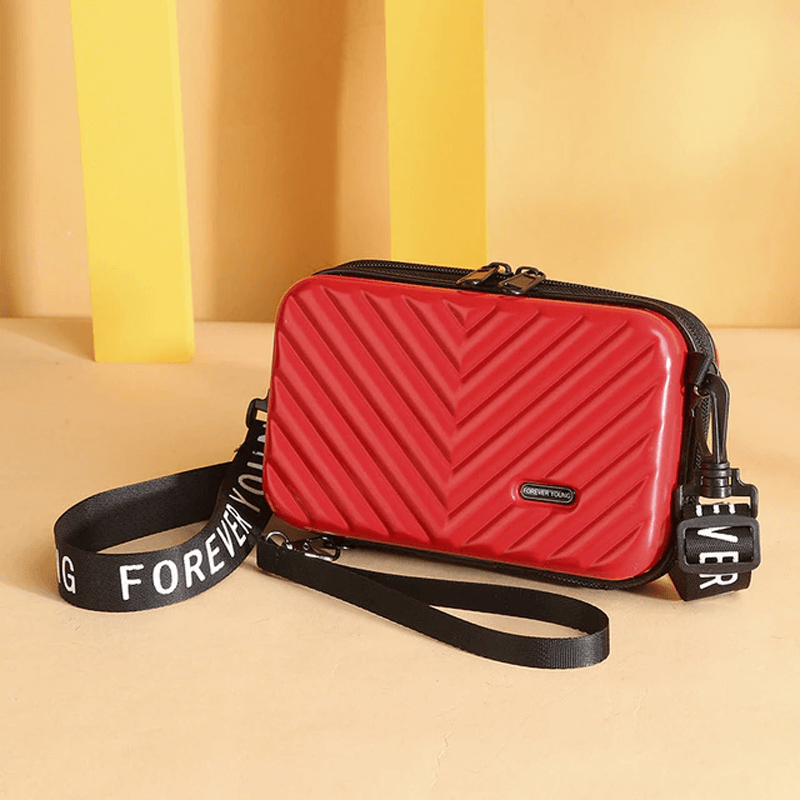 Miniatuur koffer Crossbody Tas