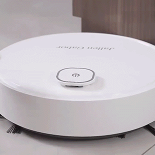 Slimme Robot Stofzuiger 1200mAh Met Vegen en Dweilen Droge en Natte Reiniging 1500Pa