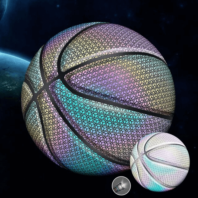 Briljant Reflecterend Holografisch Basketbal