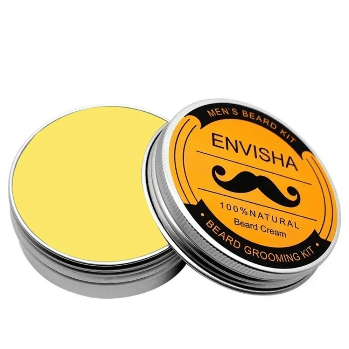 BeardMaster – 6-i-1 Skäggvårdskit för Män med Olja, Balm, Kam, Borste & Sax