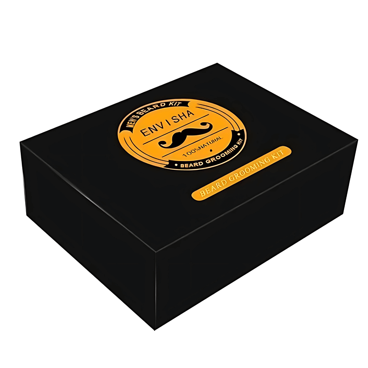 BeardMaster – 6-i-1 Skäggvårdskit för Män med Olja, Balm, Kam, Borste & Sax