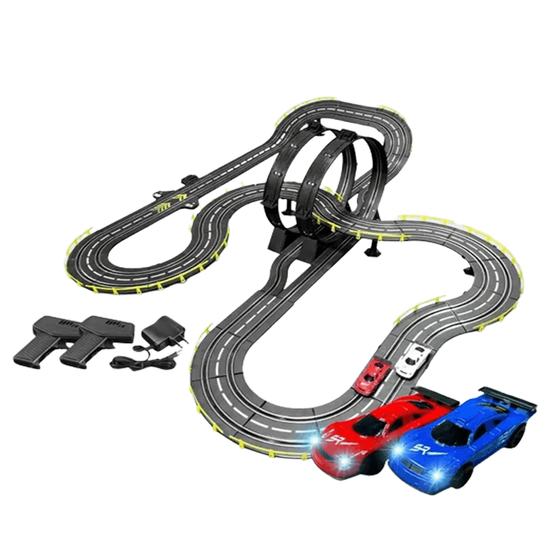 Grote racebaan met afstandsbediening