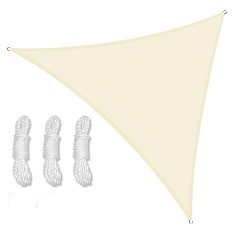 Driehoekig waterdicht zonnezeil
