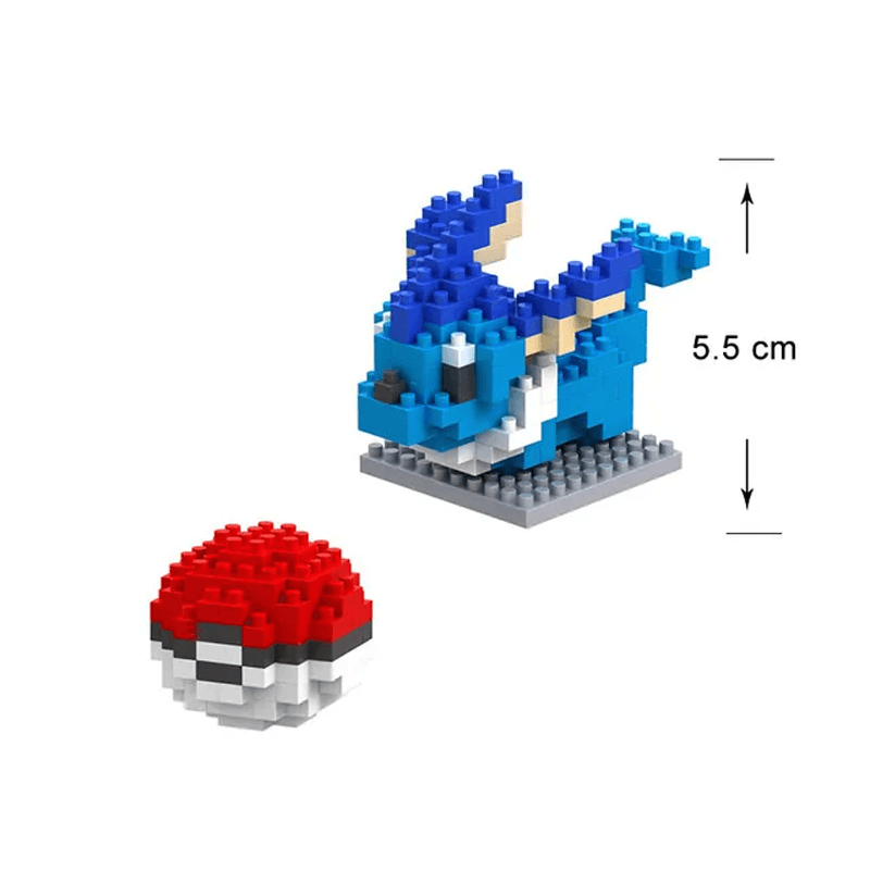 Poke Character Nanoblocks Anime Bouwstenen