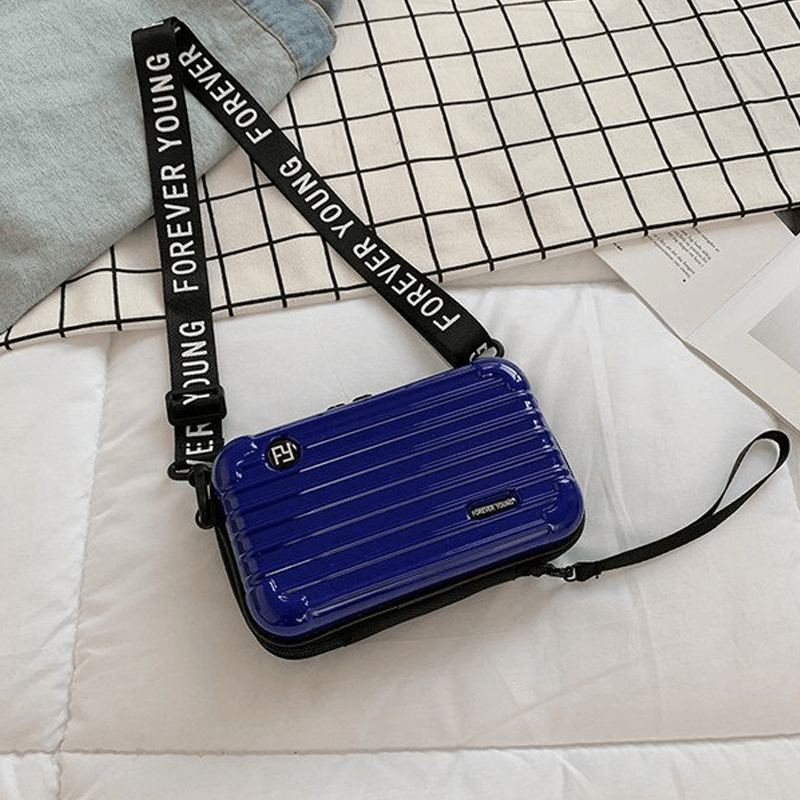 Op reistas geïnspireerde crossbody tas