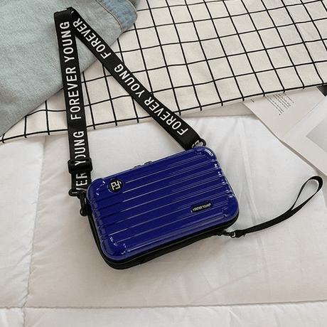 Op reistas geïnspireerde crossbody tas