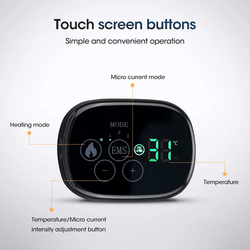 Massageapparaat voor elektrische warmtetherapie