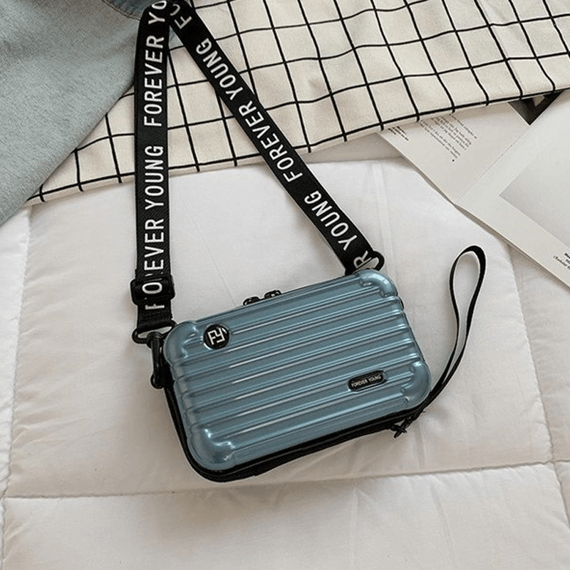 Op reistas geïnspireerde crossbody tas