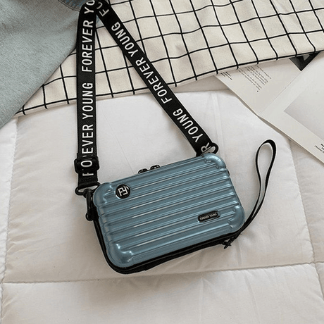 Op reistas geïnspireerde crossbody tas