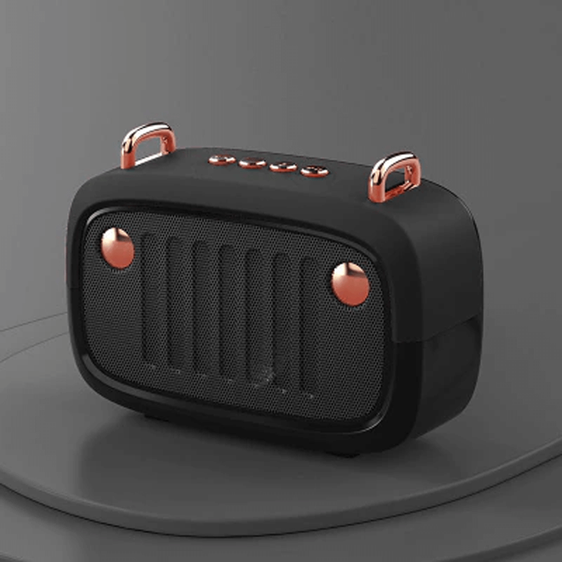 Draagbare luidspreker in retro-uitvoering