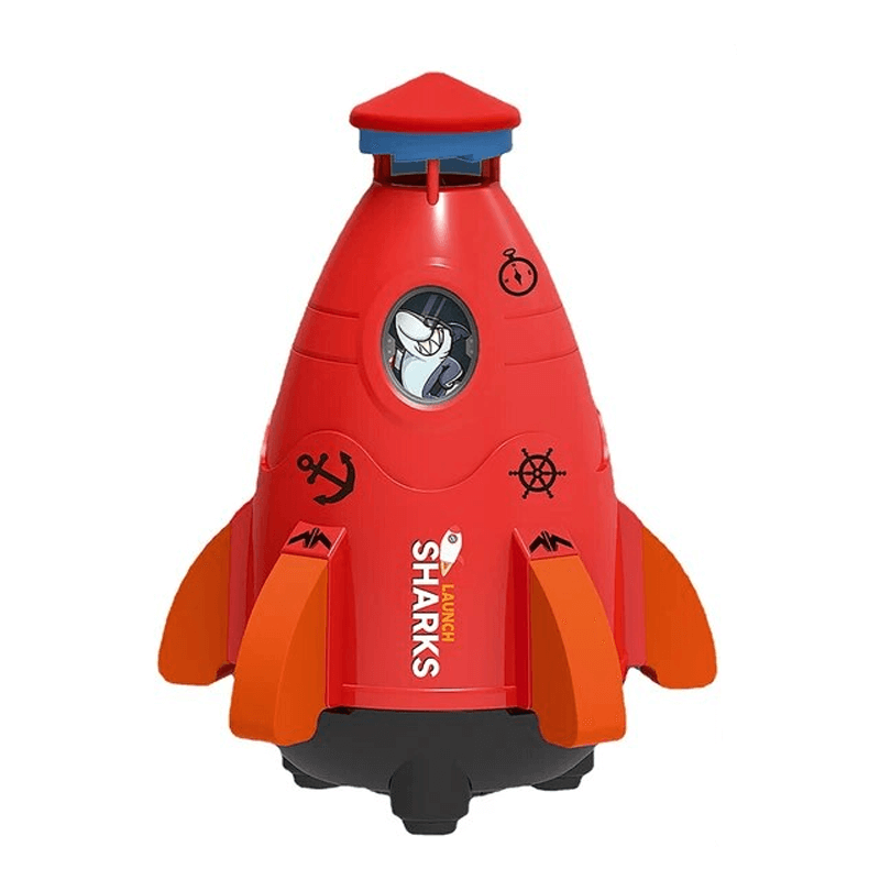 Waterraket Sproeier voor Kinderen | Buitenspelen & Zomerpret met Onder Druk Water Spuitende Raket