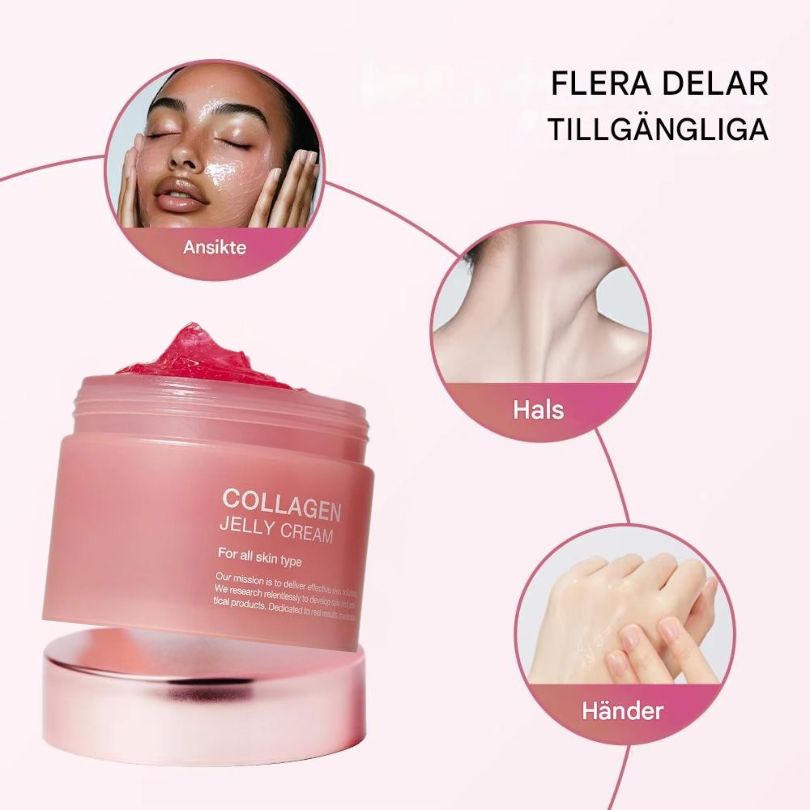 RevitaGlow - Collageen hydraterende gelcrème voor een gezonde huid