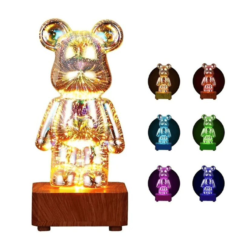 3D beer glas nacht licht vuurwerk